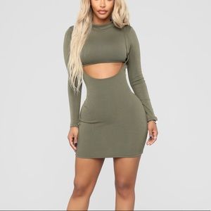 Craving More Dress - Olive